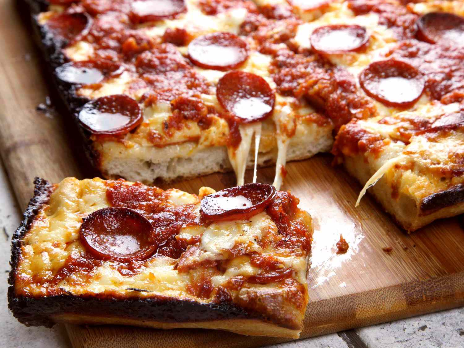 Detroit-Style Pizza A Deep-Dish Delight